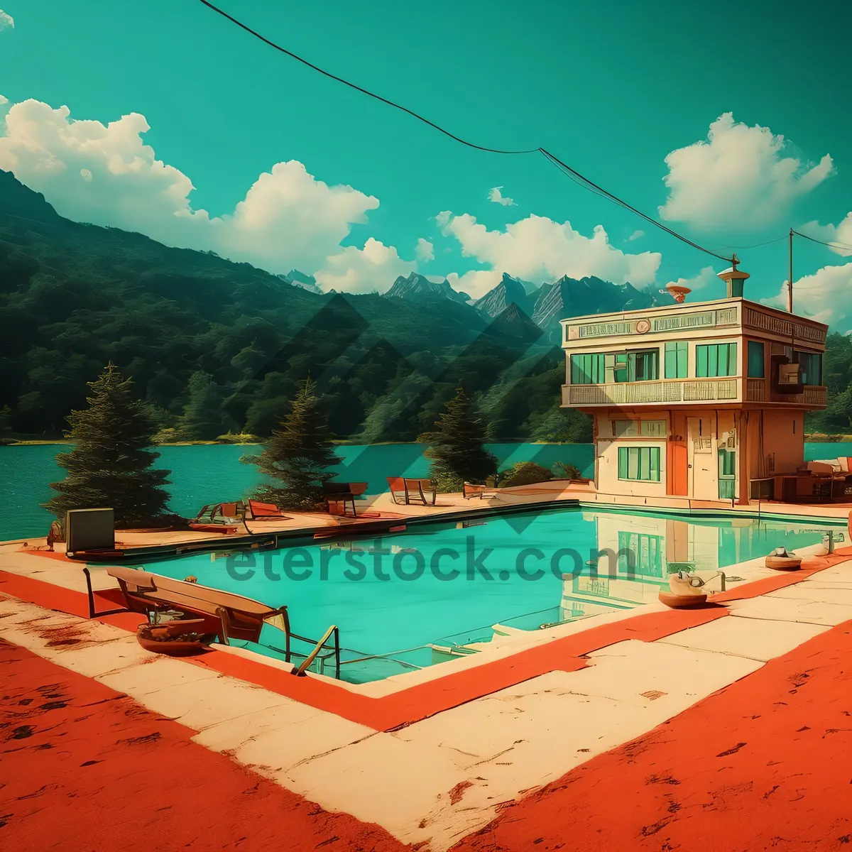 Picture of Luxury Beachfront Villa with Stunning Ocean Views in Paradise