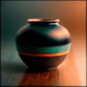 Hot Tea in Glass Cup on Breakfast Table