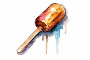 Delicious Ice Lolly - Gourmet Frozen Dessert Snack