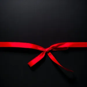 Vibrant Silk Ribbon Bow - Perfect for Gift Wrapping