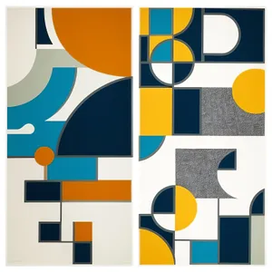 Graphic design symbol icon set element mosaic.