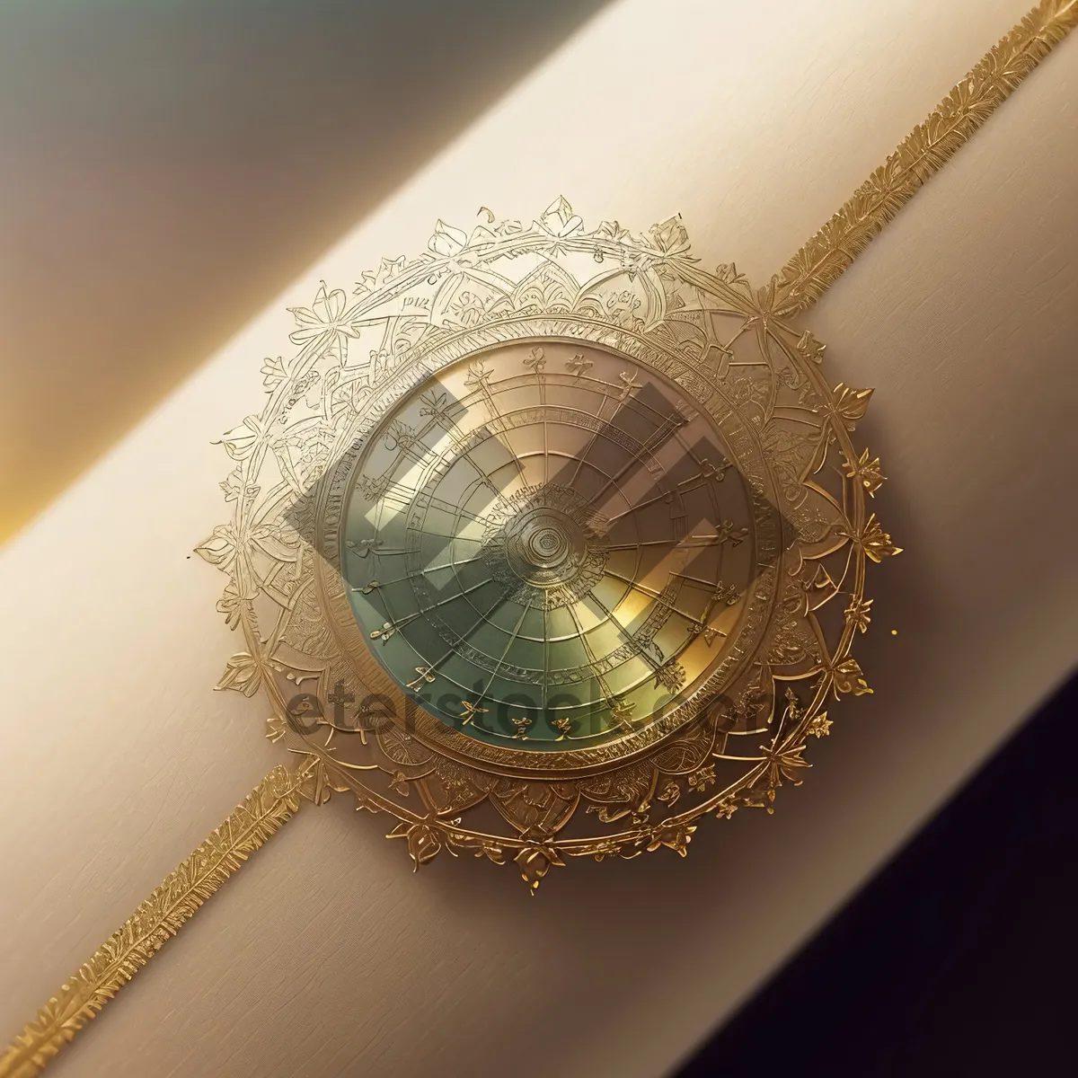 Picture of Golden Elegance: Exquisite Chandelier Lighting Fixture
