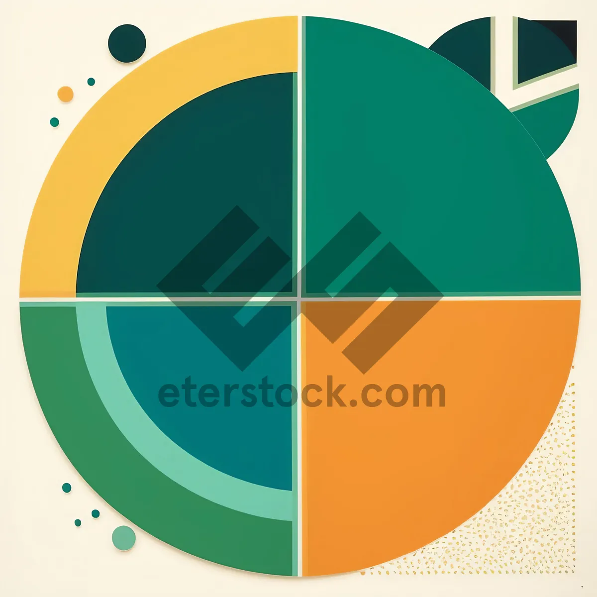 Picture of Round graphic design web button icon symbol