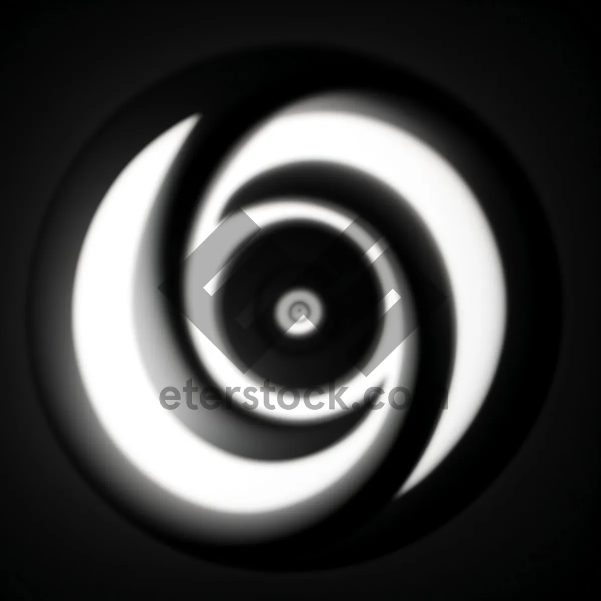 Picture of Shiny Black Circle Web Button Icon