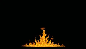 Inferno Flame Energy Black Yellow Texture Pattern.