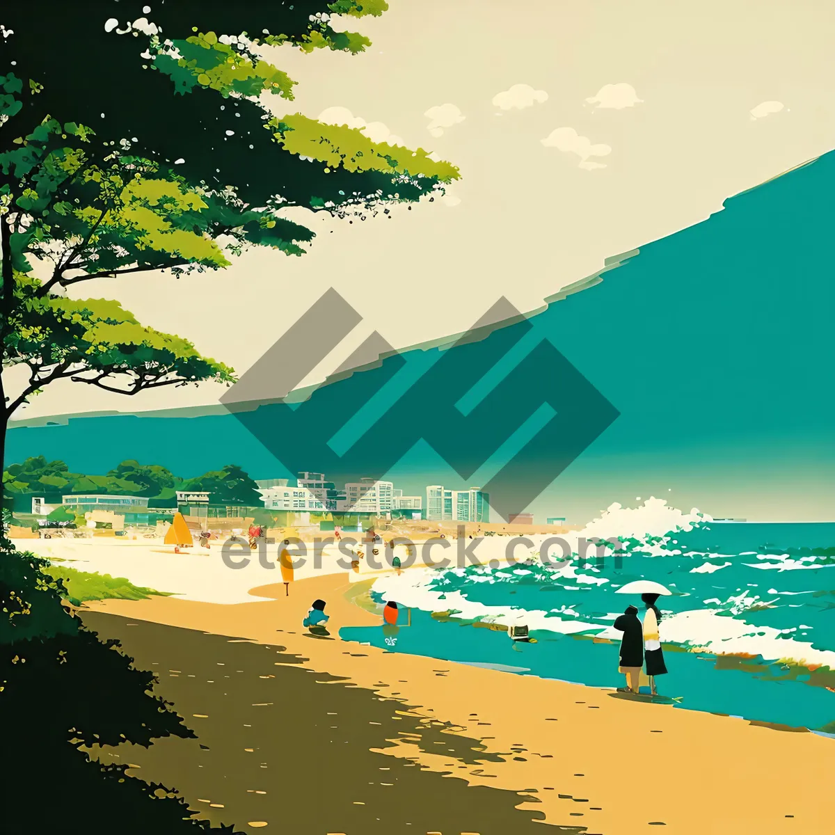 Picture of Heavenly Coastal Serenity: A Tropical Beach Retreat