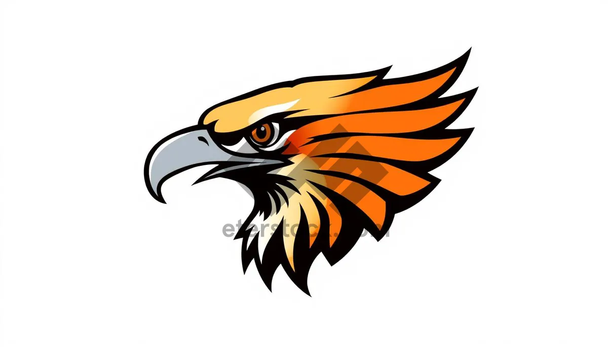 Picture of Cartoon wing graphic symbol design