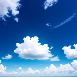 Serene Skies: Embrace the Clouds and Sun