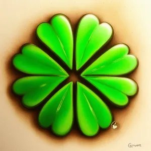 Colorful Clover Candy Decoration