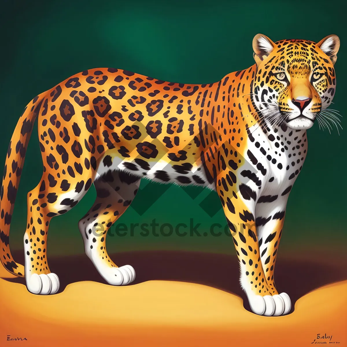 Picture of Leopard in the Wild: Majestic And Fierce Predator