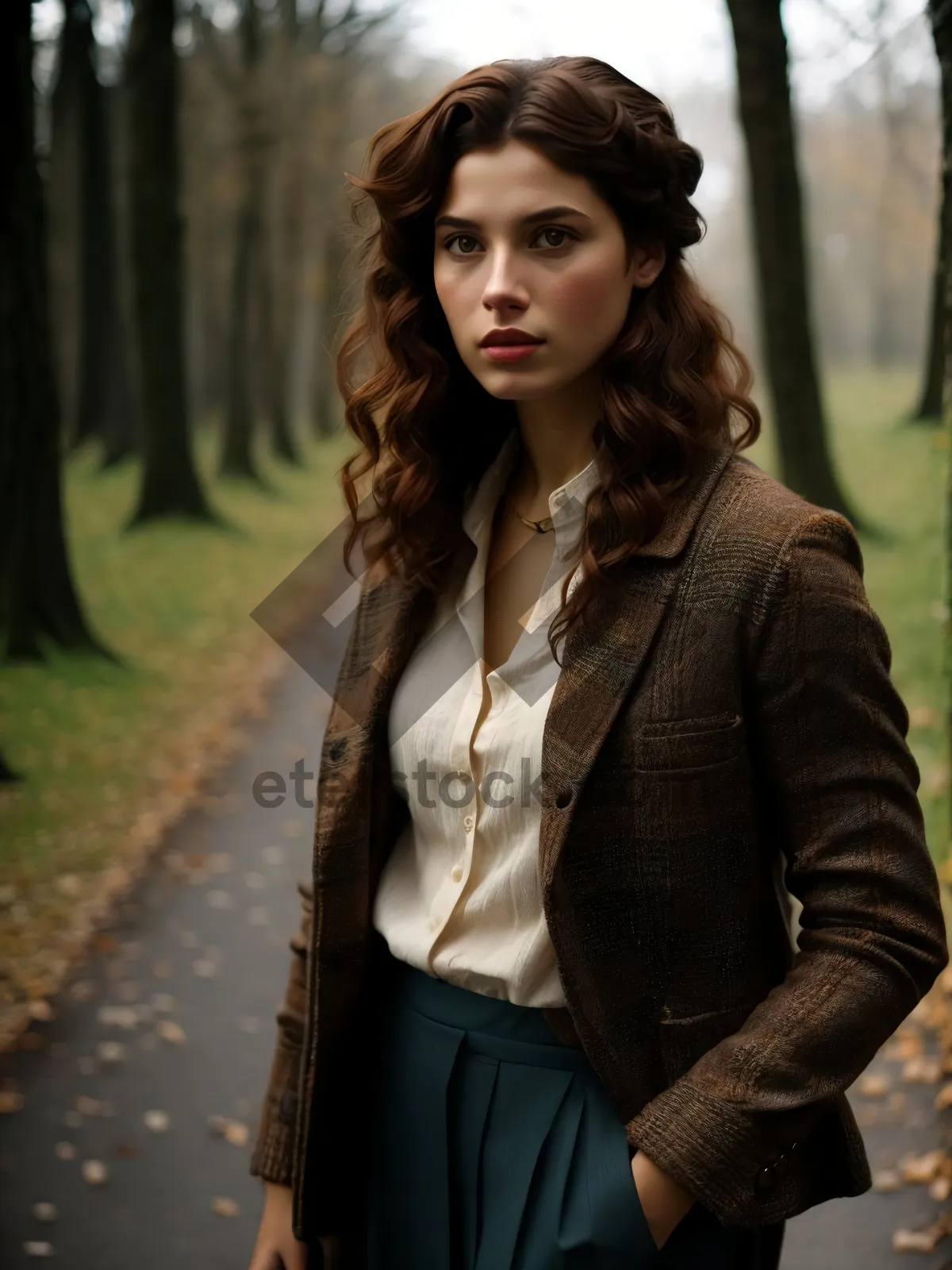 Picture of Smiling Businesswoman - Attractive and Successful Professional