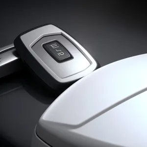 Modern Computer Mouse - High-Tech Ergonomic Input Device
