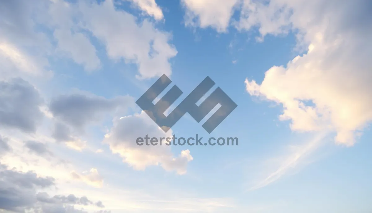 Picture of Vibrant summer sky with bright sunlight