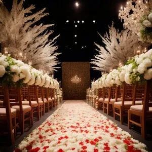 Decorative Spirea Tree on Table