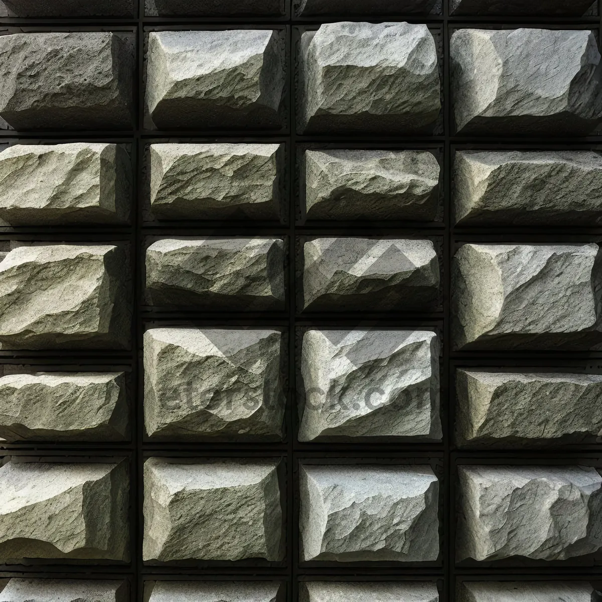 Picture of Rugged Urban Brick Wall Texture Design