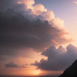 Golden Horizon: Majestic Sunsets over Mountain Peaks