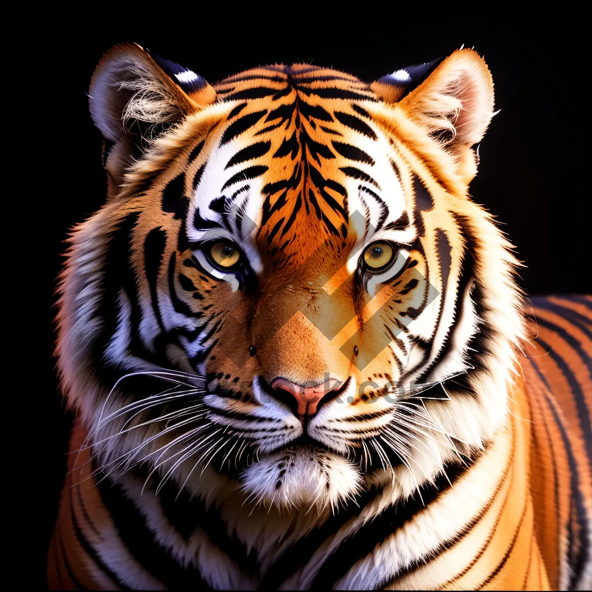 Picture of Wild Carnivore: Majestic Tiger Cat in the Jungle