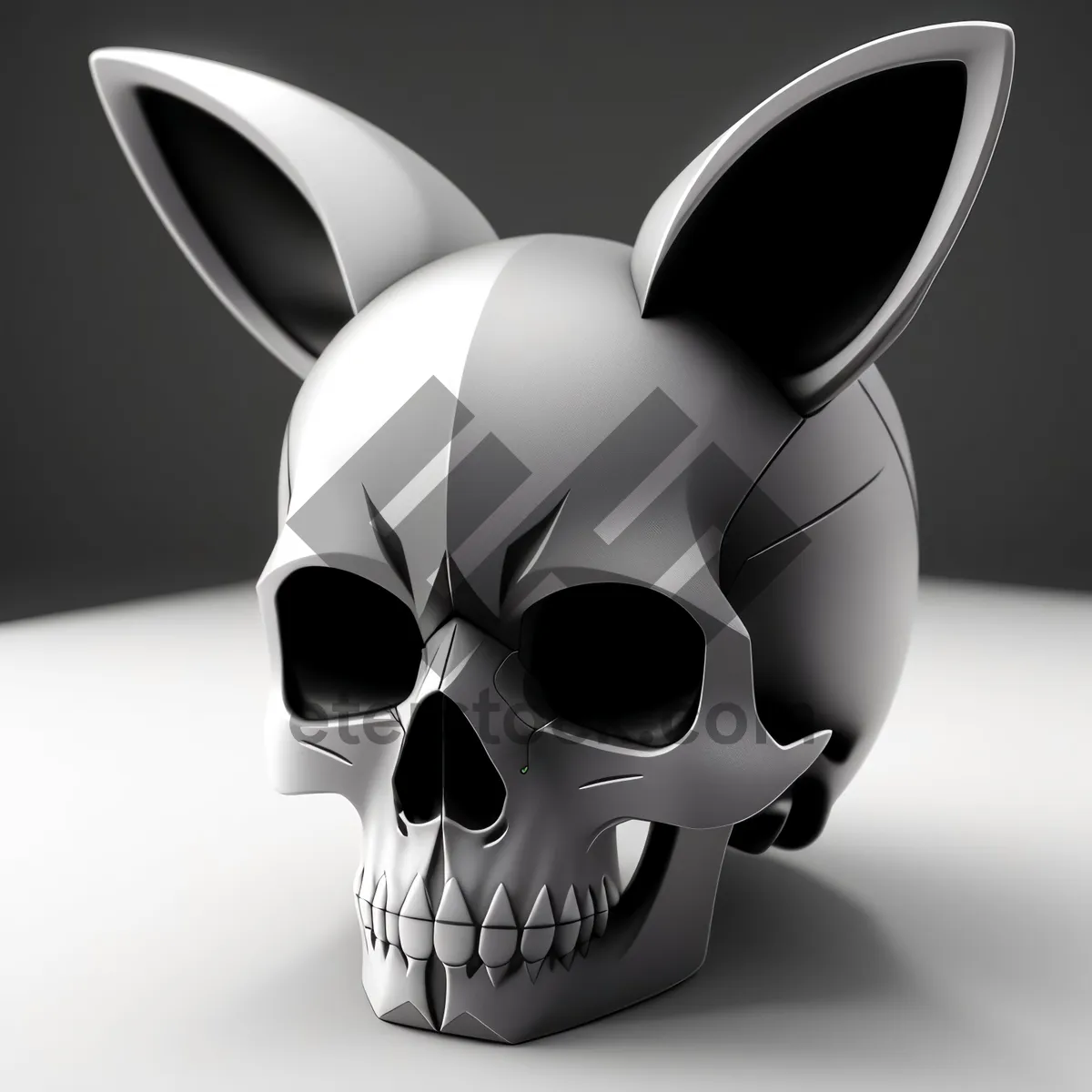 Picture of Cartoon Pirate Fox with Poisoned Ear