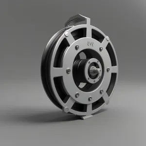 Mechanical Gear Reel: Innovative 3D Steel Device