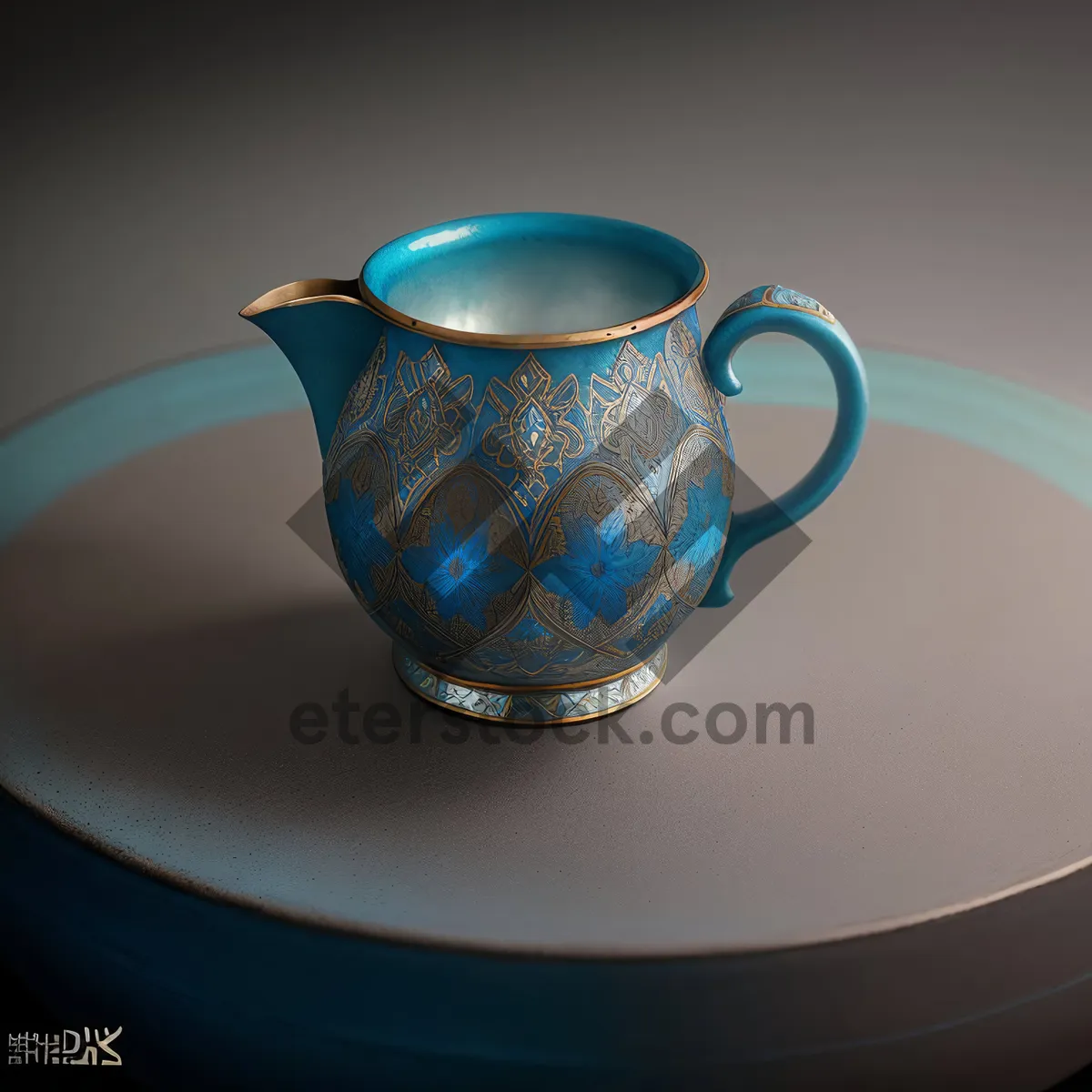 Picture of Traditional Ceramic Tea Cup and Saucer