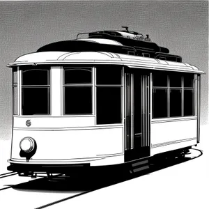 Modern Streetcar Transportation Kitchen Appliance