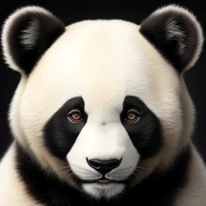 Adorable Giant Panda with Captivating Eyes