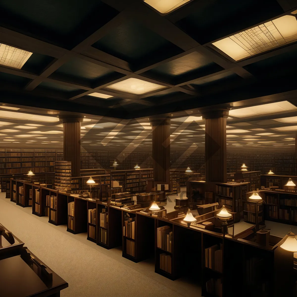 Picture of Modern Hallway in a Waterfront Restaurant