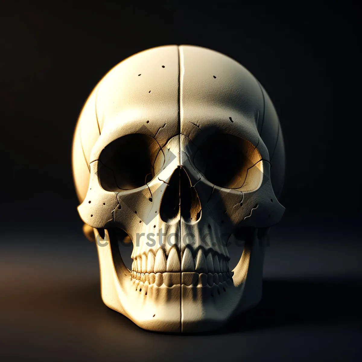 Picture of Sinister Skull Mask: Bone-afide Pirate's Disguise