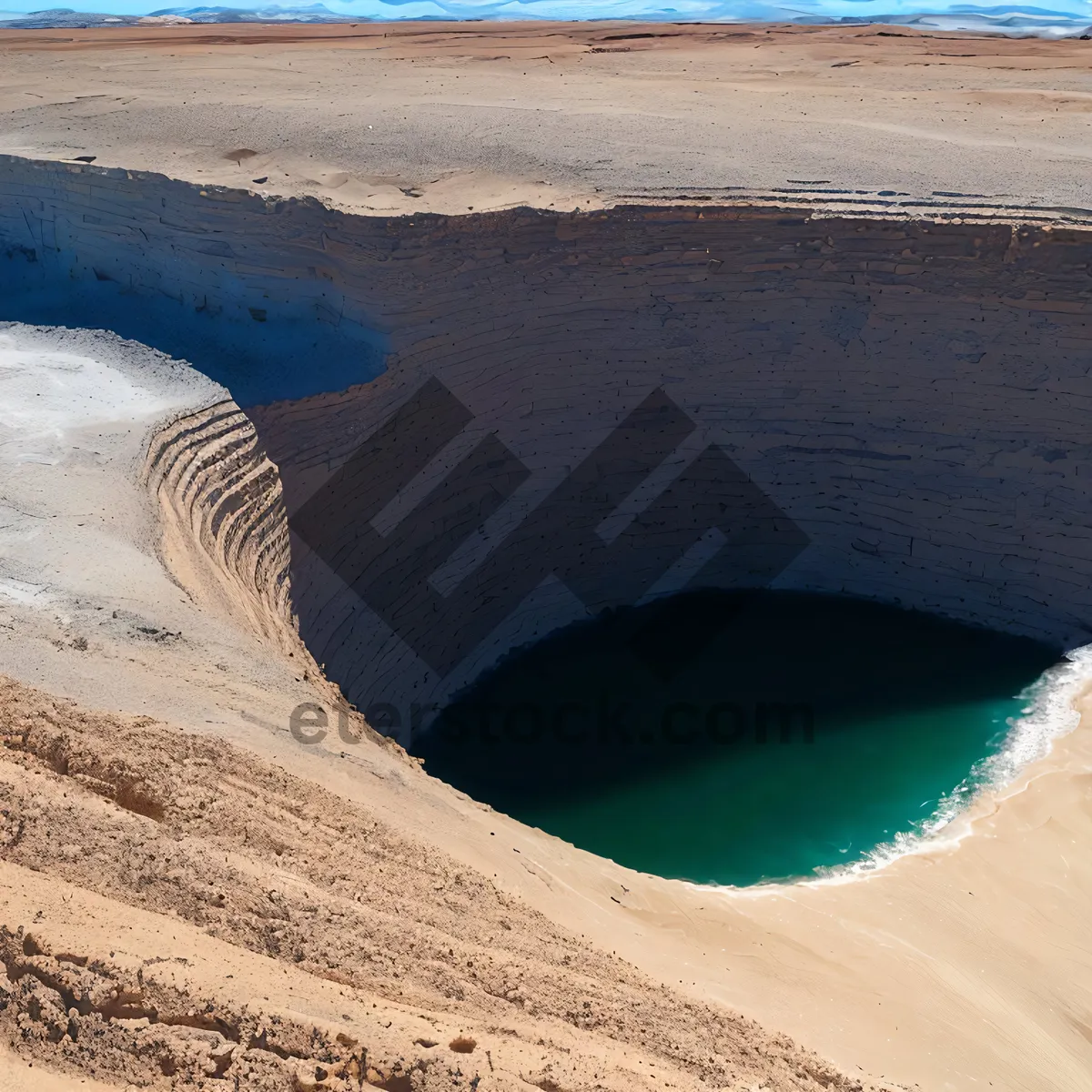 Picture of Serene Coastal Sand Dunes and Azure Ocean