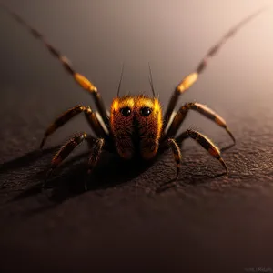 Close-up of an Arachnid Spider - Wildlife Insect