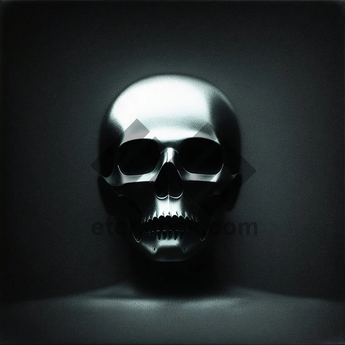 Picture of Scary Skull with Sunglasses and Mask