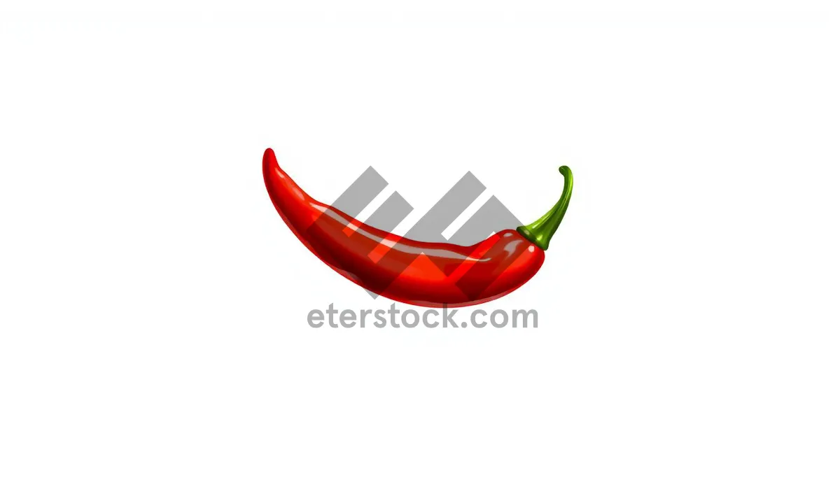 Picture of Colorful Spicy Vegetable Hot Pepper Symbol