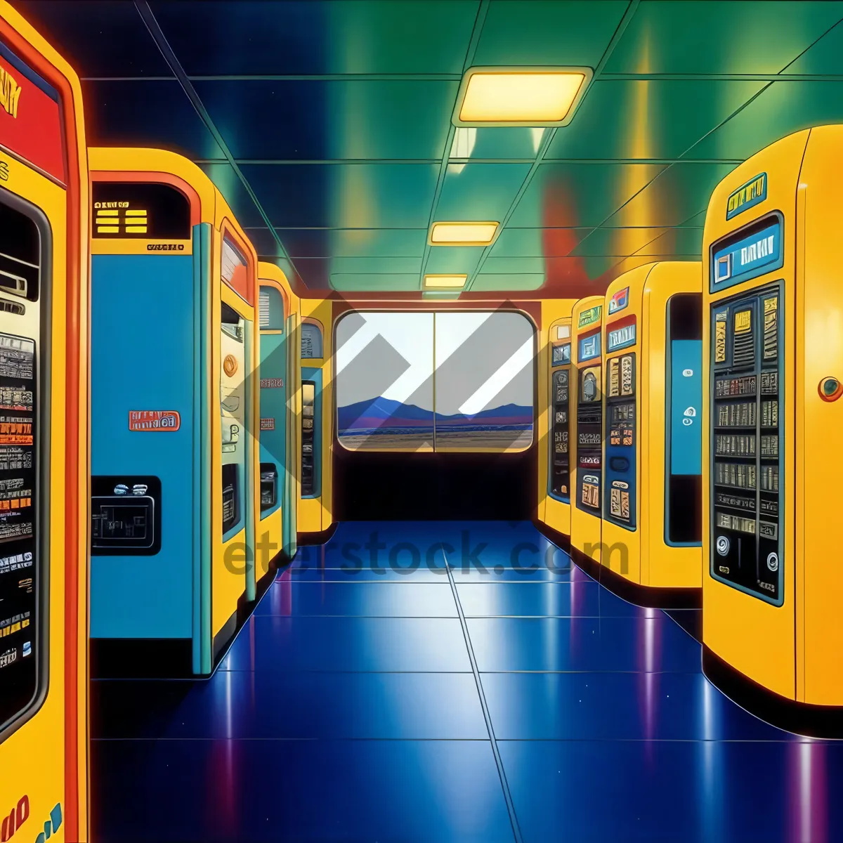 Picture of Modern Transportation: Vending Machine for Slot Machines