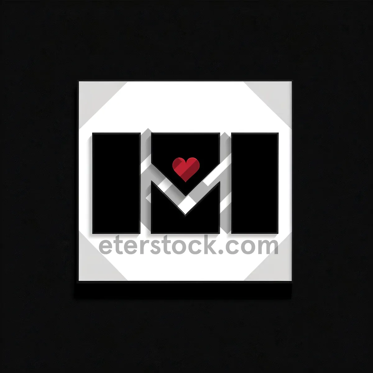 Picture of Black Bank Symbol: Iconic Depository Sign for Facilities