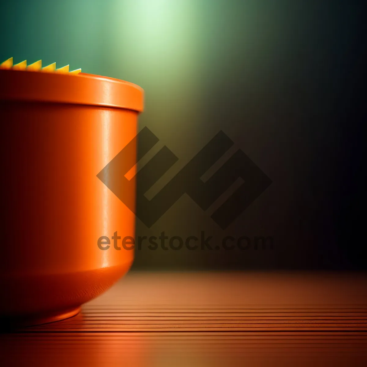 Picture of Vibrant Tea Cup and Saucer