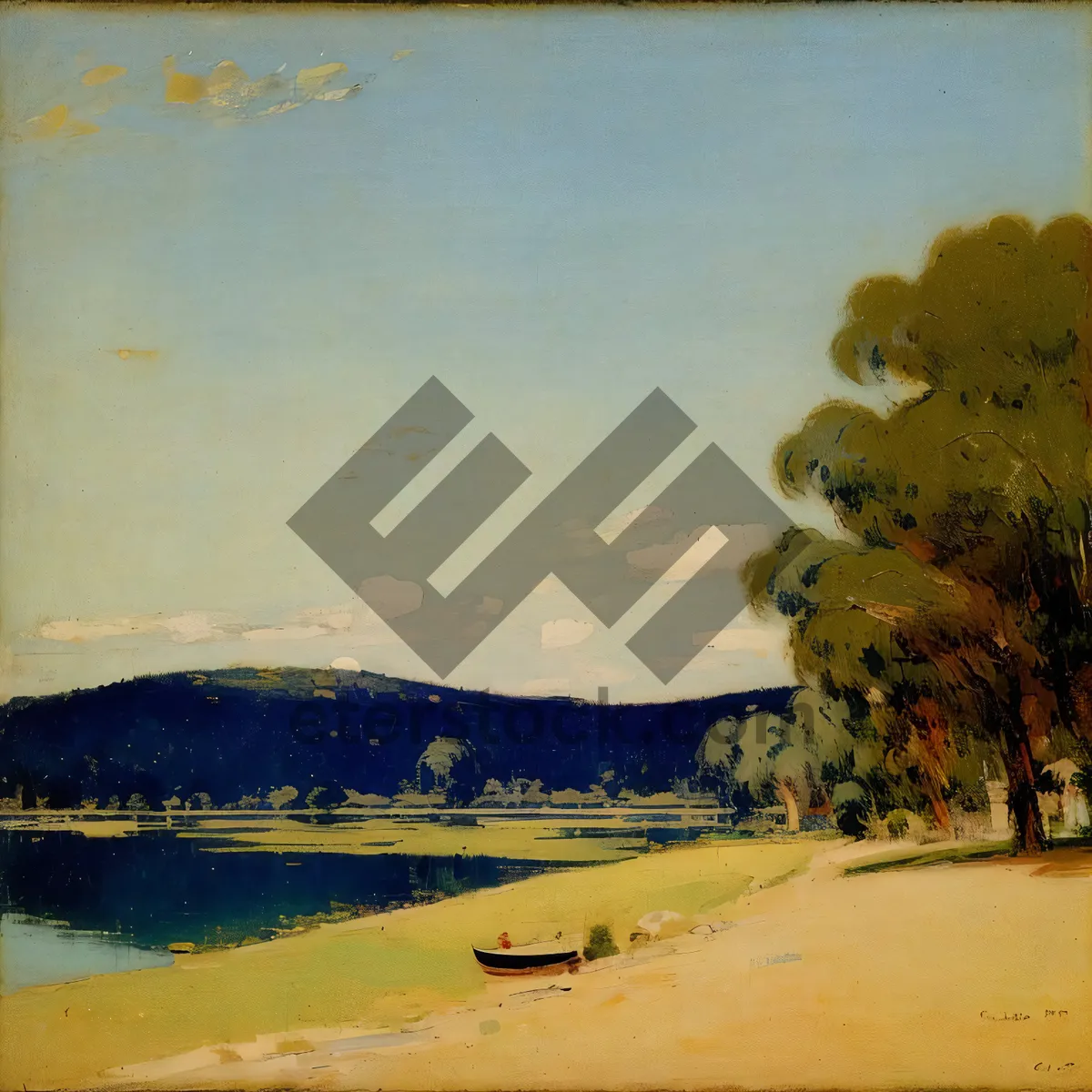 Picture of Serenity by the Sea: A Beachside Sunset Escape