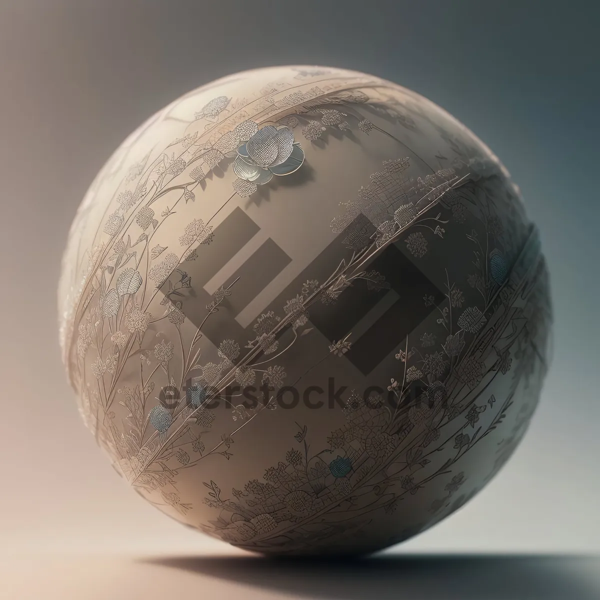 Picture of Global Egg: A 3D Croquet Ball Earth