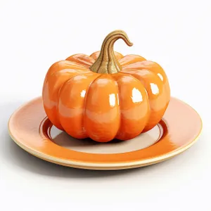 Healthy Pumpkin Orange Syrup Cartoon Piglet Fruit