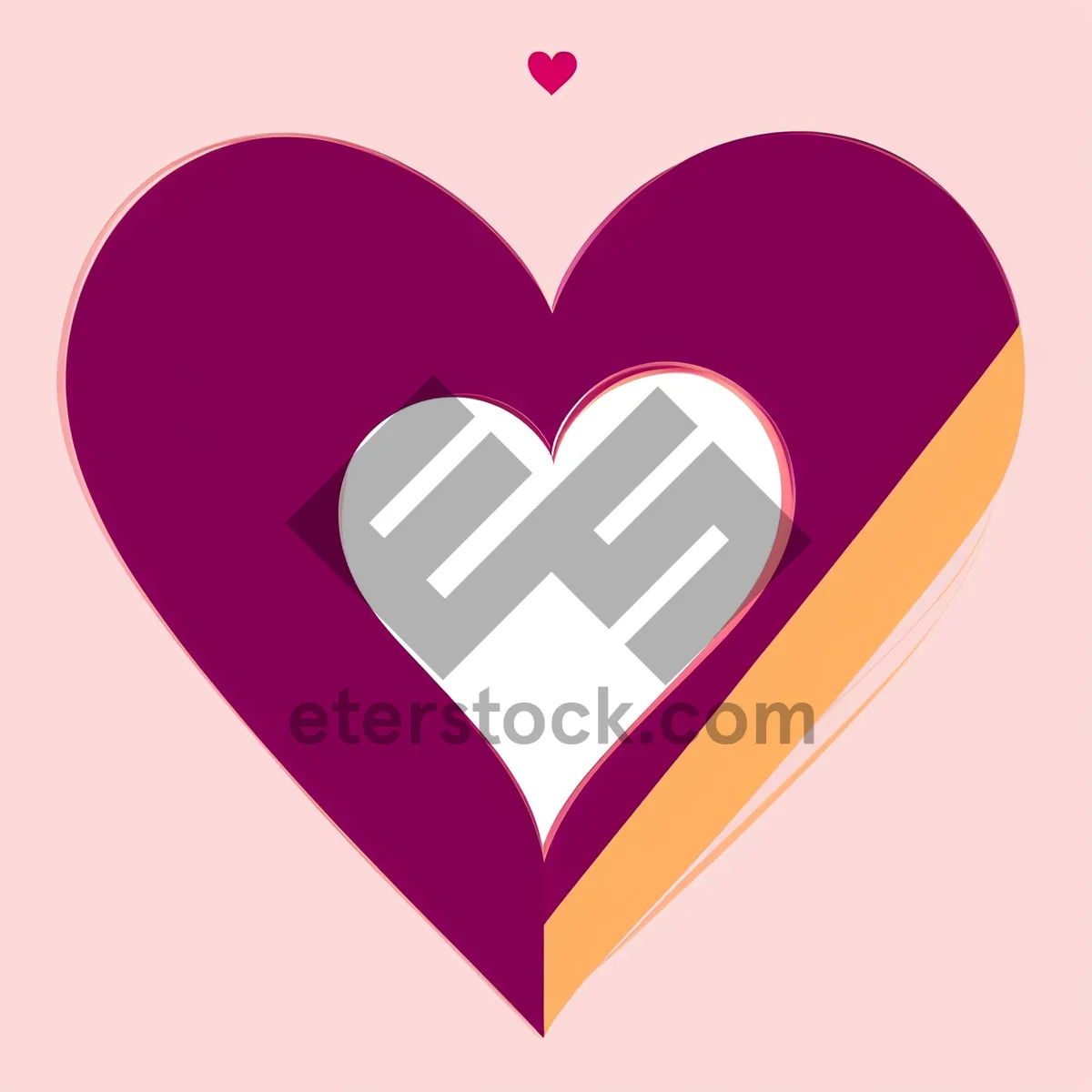 Picture of Romantic Valentine's Day Heart Icon