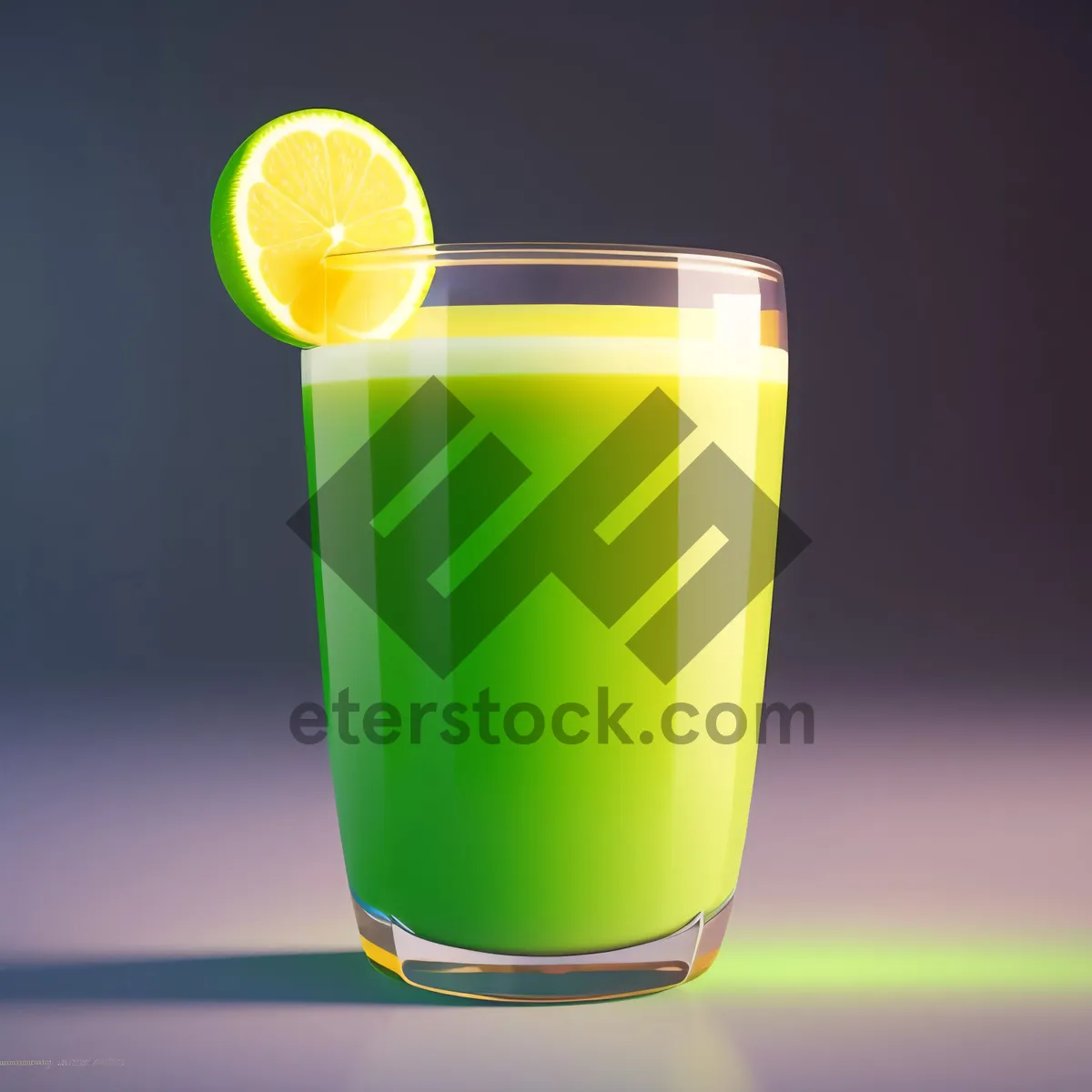 Picture of Refreshing Citrus Juice in Glass