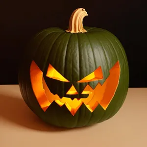 Festive Halloween Jack-O'-Lantern Pumpkin Decoration