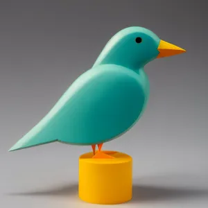 Shiny 3D Web Button with Glossy Icons