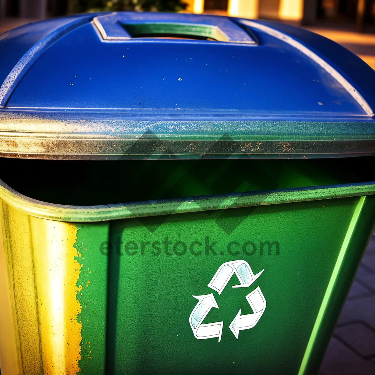 Picture of Time-Tracking Parking Meter Bin