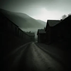 Traveling through the Skyline: A Picket Fenced Road