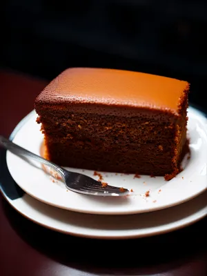 Delicious Chocolate Cake with Fresh Fruit Topping