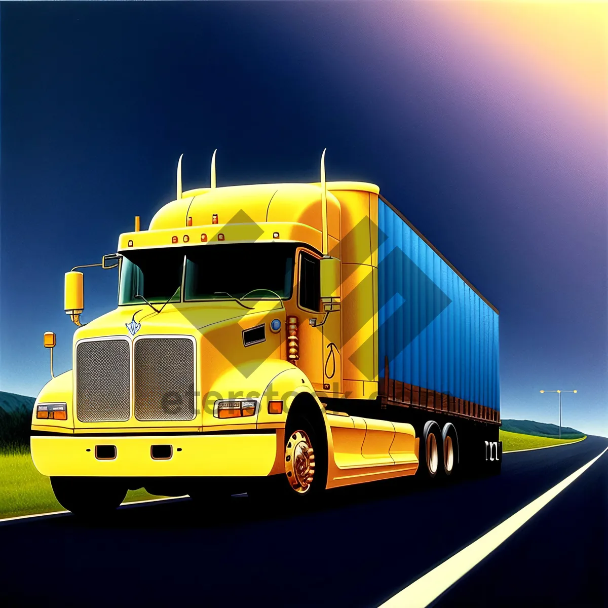 Picture of Highway Hauler: Fast and Reliable Freight Transportation