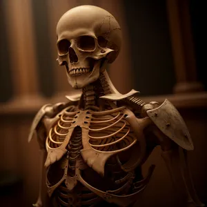 Terrifying Skull Mask: Anatomy of Horror and Death