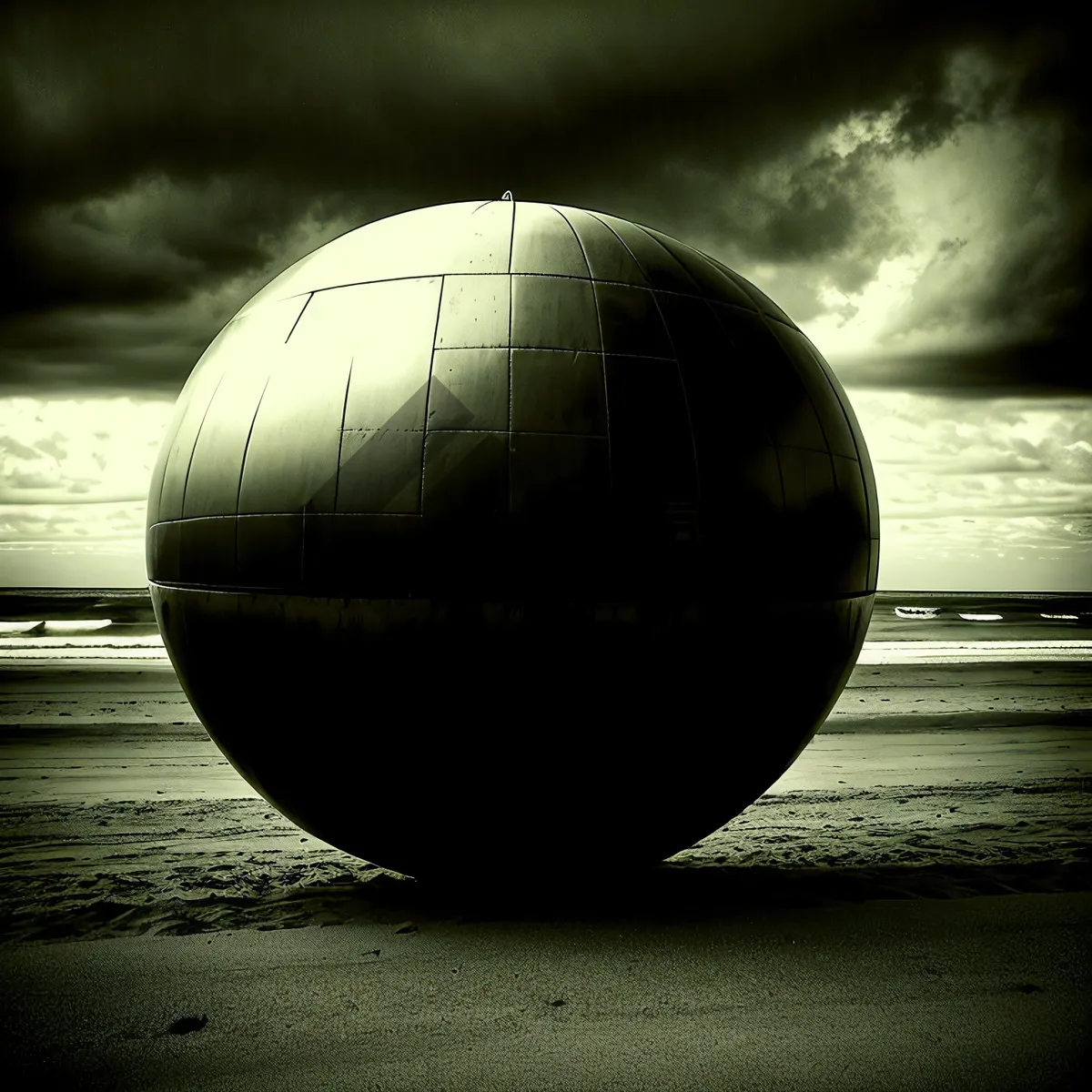 Picture of Global 3D Planetarium Structure - World Earth Sphere