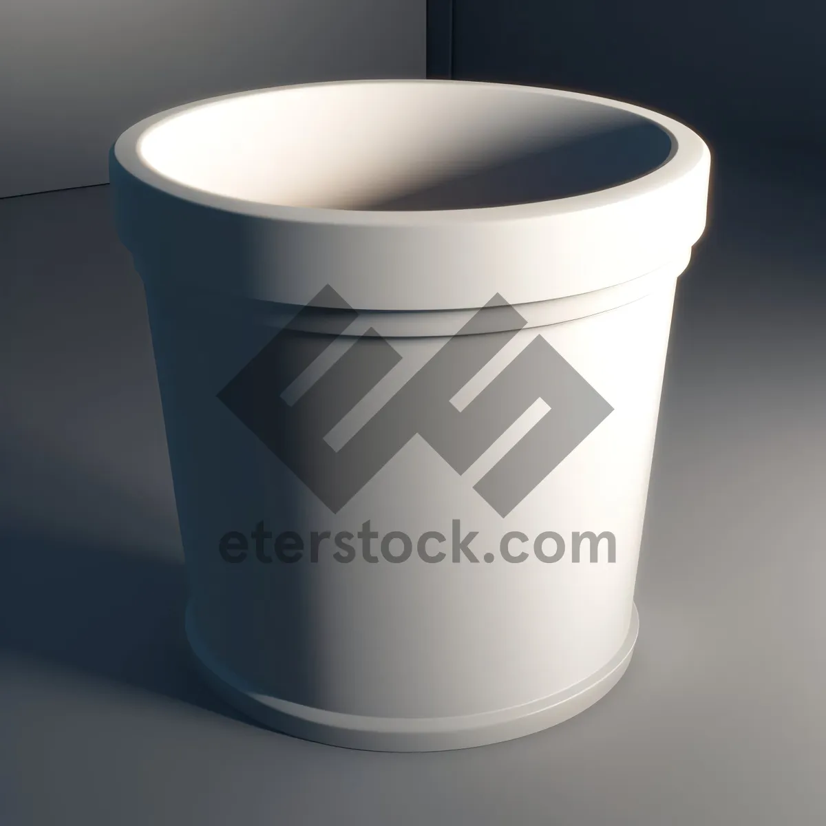 Picture of Empty Ceramic Coffee Mug on Table