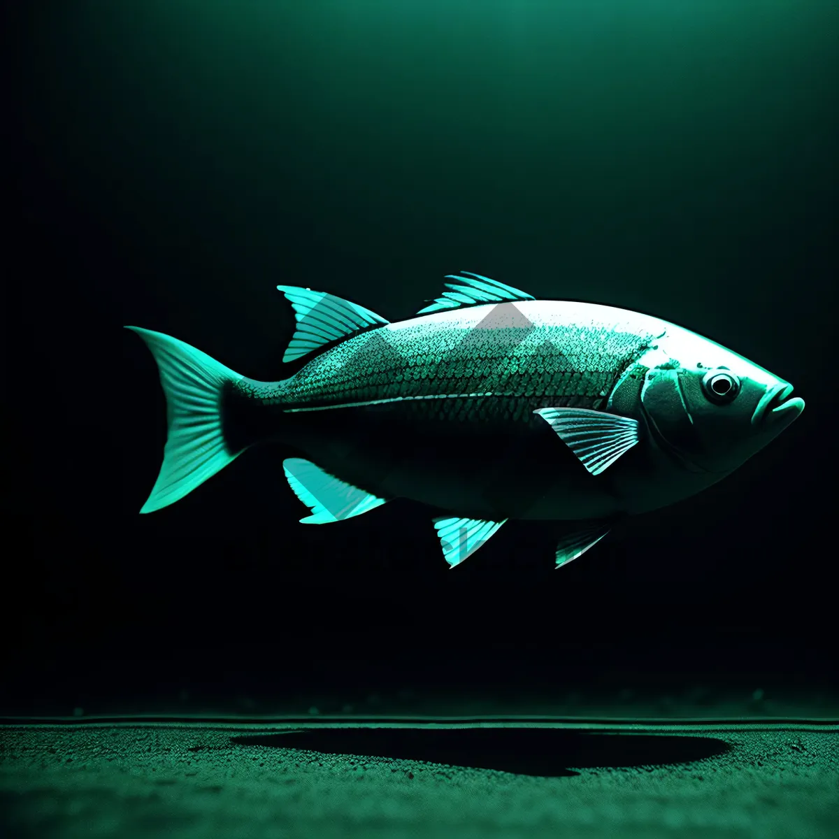 Picture of Colorful Reef Fish in Tropical Waters